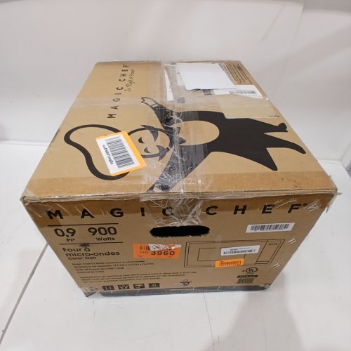 MAGIC CHEF COUNTERTOP MICROWAVE WITH 6 PRE PROGRAMMED COOKING MODES - 0.9 CU. FT - 120V - BLACK (MODEL: MC99MBF) image 5