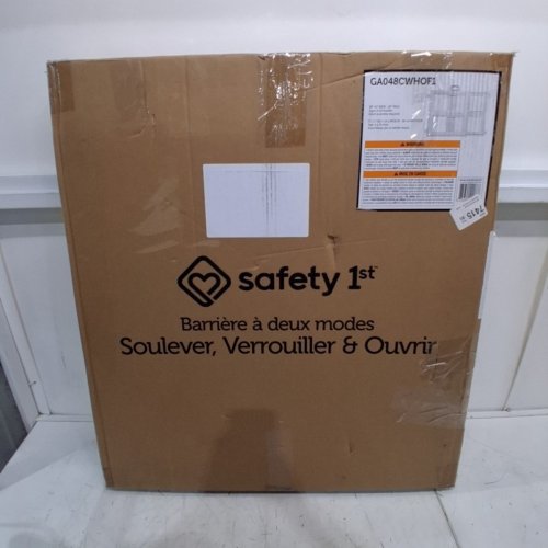 SAFETY 1ST LIFT, LOCK & SWING DUAL-MODE GATE - 28"-42" X 26" - WHITE/GREY (MODEL: GA048CWHOF1) image 5