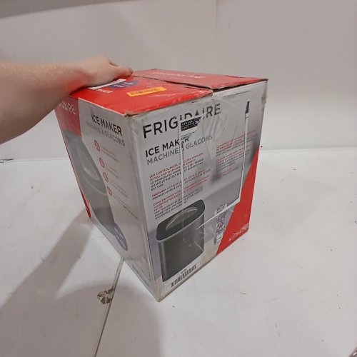 FRIGIDAIRE COMPACT ICE MAKER MACHINE - MAKES 26LBS/DAY - BLACK(MODEL: EFIC130-SSBLACK) image 9