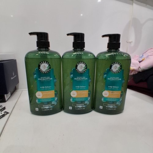 3 HERBAL ESSENCES SULFATE FREE SCALP BALANCE EUCALYPTUS SHAMPOO - 1 L EACH image 2