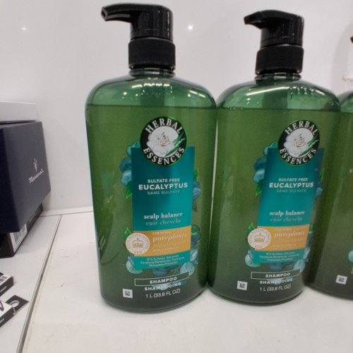 3 HERBAL ESSENCES SULFATE FREE SCALP BALANCE EUCALYPTUS SHAMPOO - 1 L EACH image 3