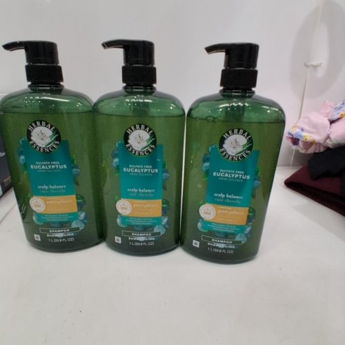 3 HERBAL ESSENCES SULFATE FREE SCALP BALANCE EUCALYPTUS SHAMPOO - 1 L EACH image 4