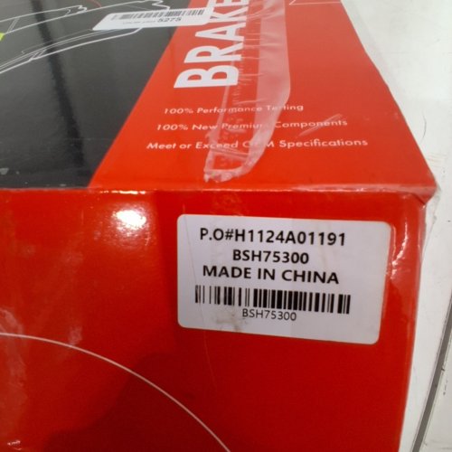 A-PREMIUM DRUM BRAKE SHOES - BLACK (MODEL: BSH75300/H1124A01191) image 2
