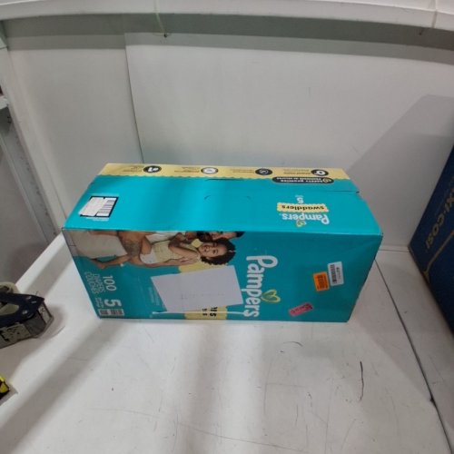 100PK PAMPERS SWADDLERS PULL-ON DIAPERS - SIZE 5 image 2