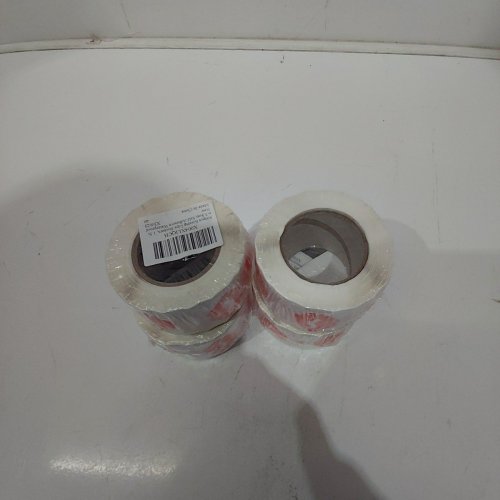 4(500PK) WATERPROOF LIP PRINT ADHESIVE STICKER ROLLS - 1.5" - RED / WHITE image 3
