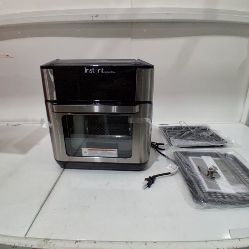 INSTANT POT VORTEX PLUS 7-IN-1 AIR FRYER OVEN WITH ROTISSERIE BASKET - 10QT - SILVER/BLACK (MODEL: VORTEX PLUS 10) image 3