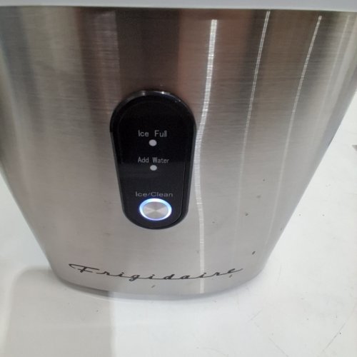 FRIGIDAIRE SELF-CLEANING DUAL-SIZE ELECTRIC ICE MAKER - MAKES 26LBS/DAY - STAINLESS STEEL (MODEL: EFIC103-AMZ-SC) image 2