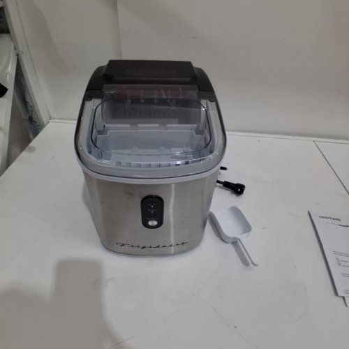 FRIGIDAIRE SELF-CLEANING DUAL-SIZE ELECTRIC ICE MAKER - MAKES 26LBS/DAY - STAINLESS STEEL (MODEL: EFIC103-AMZ-SC) image 4