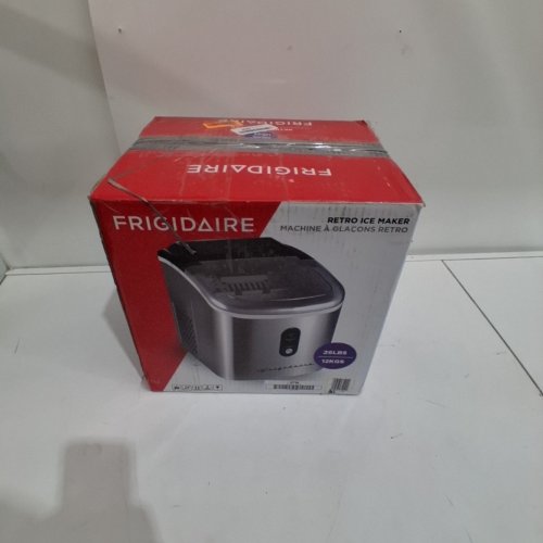 FRIGIDAIRE SELF-CLEANING DUAL-SIZE ELECTRIC ICE MAKER - MAKES 26LBS/DAY - STAINLESS STEEL (MODEL: EFIC103-AMZ-SC) image 9