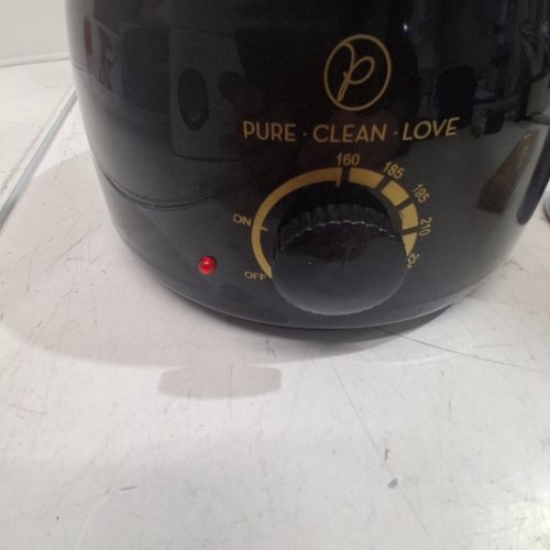 PURE CLEAN LOVE WAX WARMER WITH SCENTED WAX BEADS - BLACK image 2