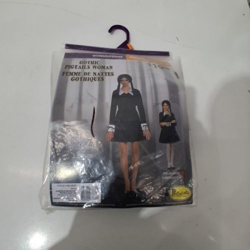 WOMEN'S PARTYHOLIC GOTHIC PIGTAILS WOMAN - MEDIUM (8-10) - BLACK (STYLE: 50202M) image 2
