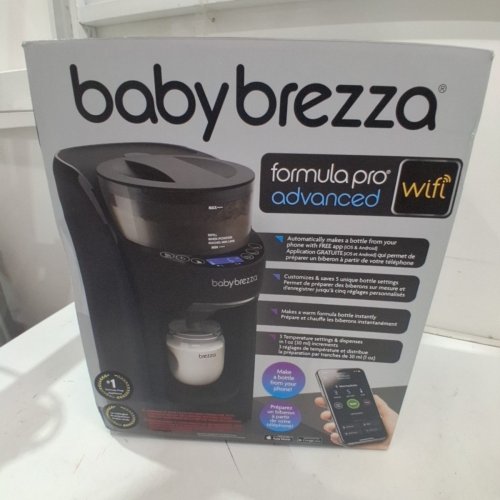 BABY BREZZA FORMULA PRO ADVANCED WIFI AUTOMATIC FORMULA DISPENSER - 9.9OZ - BLACK image 6