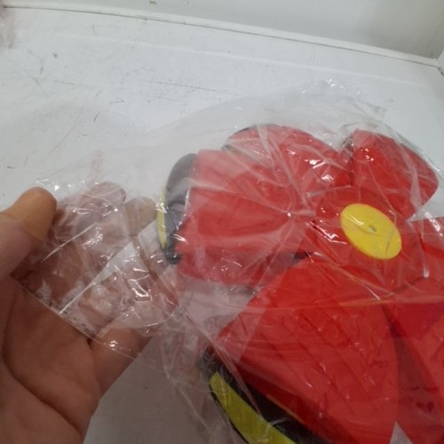 TUBELUCK DUAL-MODE LIGHT UP MAGIC BOUNCING BALL FOR INDOOR OR OUTDOOR USE - RED image 3