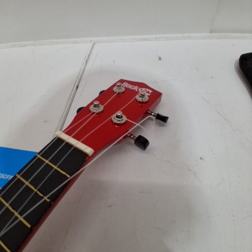 ROCKJAM SOPRANO UKULELE FOR LEARNERS WITH CARRY BAG - 21" - RED (MODEL: UK-222-RD) image 3