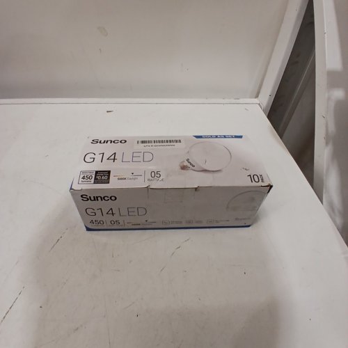 10PK SUNCO G14 LED BULBS - 5W 450LM 5000K - WHITE image 3