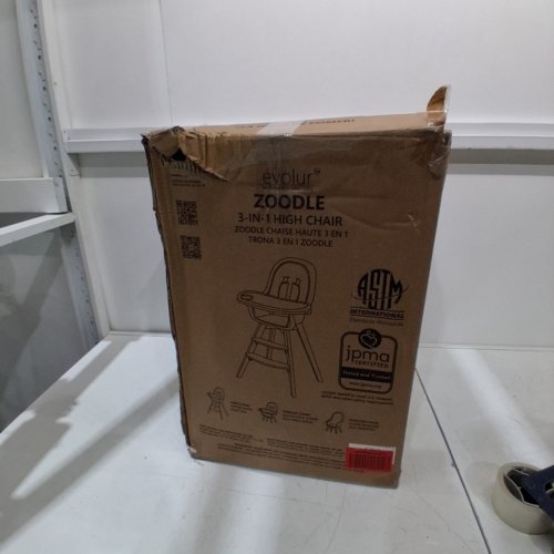 EVOLUR ZOODLE 2 IN 1 HIGH CHAIR, MODERN DESIGN, TODDLER CHAIR, REMOVABLE CUSHION image 4