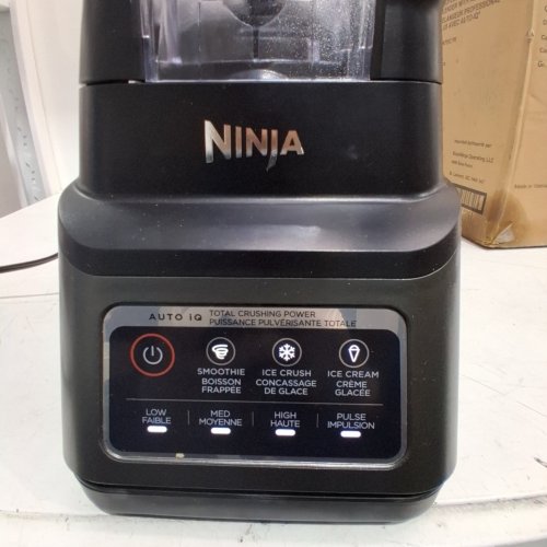 NINJA PROFESSIONAL PLUS BLENDER WITH AUTO-IQ WITH 72-OZ PITCHER, 6-BLADE ASSEMBLY, 3 PRESET AUTO-IQ PROGRAMS + 4 MANUAL SPEEDS, PULSE CONTROL AND BPA-FREE DISHWASHER-SAFE PITCHER & LID - 1400W (MODEL: BN701C) image 2