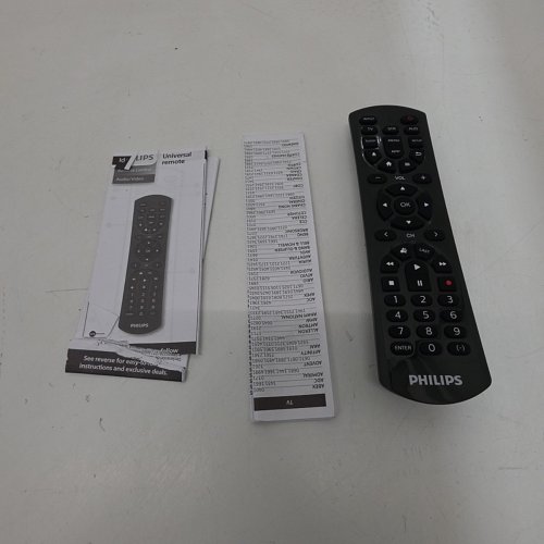 PHILIPS 3 DEVICE UNIVERSAL TV REMOTE - BLACK (MODEL: SRP4322B/27) image 2