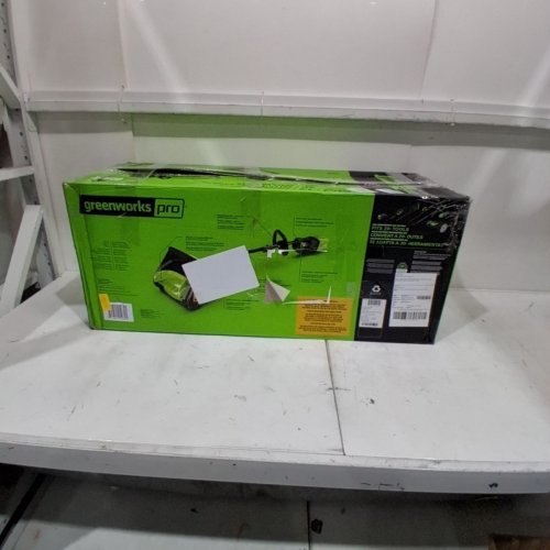 GREENWORKS **TOOL ONLY** PRO BRUSHLESS CORDLESS MOTOR SNOW SHOVEL- 80V MAX POWER - 12" - GREEN (MODEL: GLSS80000/2601202) image 5