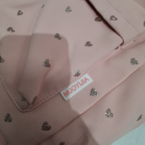 NUOMIYA SPARKLEY HEART PRINT BACKPACK - PINK (STYLE : 08202333129324) image 3