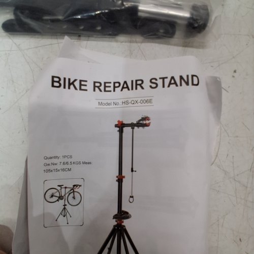 BIKE REPAIR STAND - BLACK/RED (MODEL: HS-QX-006E) image 2