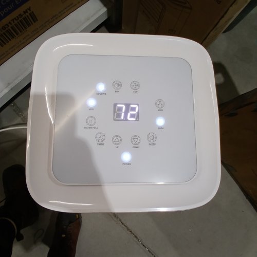 AOBOSI PORTABLE AIR CONDITIONER - REMOTE CONTROLLED, WIFI ENABLED, SILENT MODE, DEHUMIDIFIER - 10000 BTU - WHITE (MODEL: ‎ABS-A019E-06KR) image 2