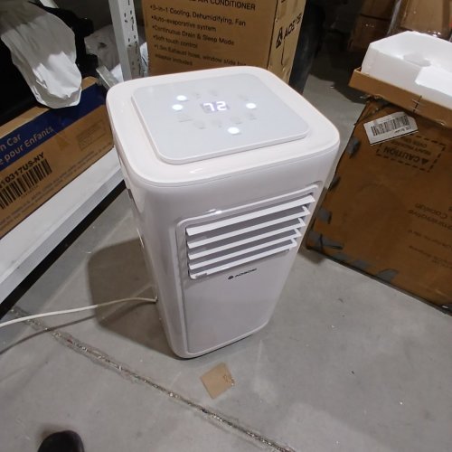 AOBOSI PORTABLE AIR CONDITIONER - REMOTE CONTROLLED, WIFI ENABLED, SILENT MODE, DEHUMIDIFIER - 10000 BTU - WHITE (MODEL: ‎ABS-A019E-06KR) image 4