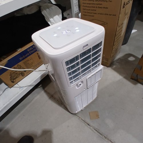 AOBOSI PORTABLE AIR CONDITIONER - REMOTE CONTROLLED, WIFI ENABLED, SILENT MODE, DEHUMIDIFIER - 10000 BTU - WHITE (MODEL: ‎ABS-A019E-06KR) image 7