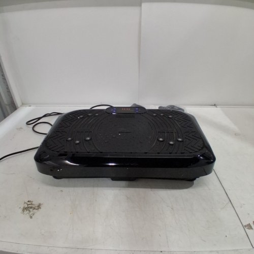 TAEVNO BLUETOOTH VIBRATION PLATE EXERCISE MACHINE WITH REMOTE - 450LB MAX/CAP - BLACK image 3