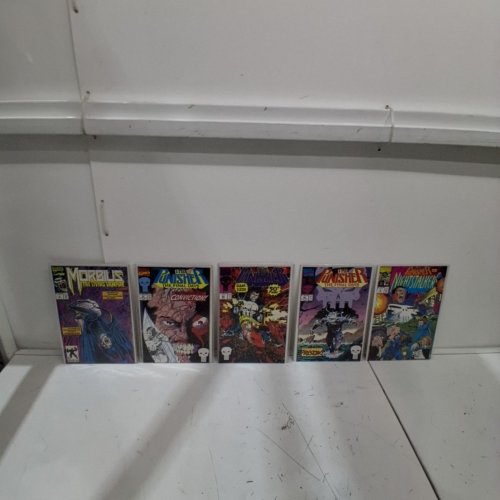 10 ASSTD MARVEL COMIC BOOKS - PUNISHER #50, 78; PUNISHER WAR ZONE #14; PUNISHER THE FINAL DAYS #55, 56; NIGHTSTALKER #6; DEATHLOK #5, 22; MORBIUS THE LIVING VAMPIRE #8, 9 - VARIOUS AUTHORS image 2