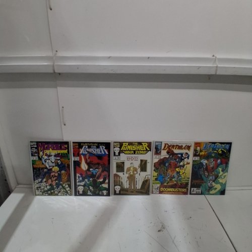 10 ASSTD MARVEL COMIC BOOKS - PUNISHER #50, 78; PUNISHER WAR ZONE #14; PUNISHER THE FINAL DAYS #55, 56; NIGHTSTALKER #6; DEATHLOK #5, 22; MORBIUS THE LIVING VAMPIRE #8, 9 - VARIOUS AUTHORS image 3