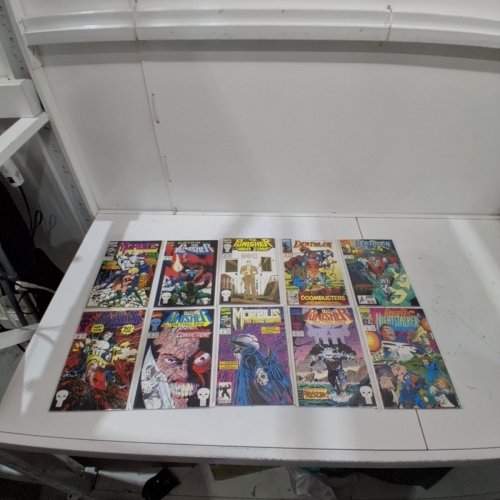 10 ASSTD MARVEL COMIC BOOKS - PUNISHER #50, 78; PUNISHER WAR ZONE #14; PUNISHER THE FINAL DAYS #55, 56; NIGHTSTALKER #6; DEATHLOK #5, 22; MORBIUS THE LIVING VAMPIRE #8, 9 - VARIOUS AUTHORS image 4