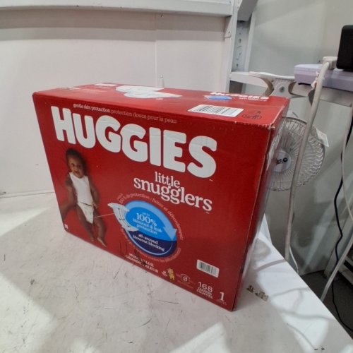 168PK HUGGIES WINNIE THE POOH LITTLE SNUGGLERS DISPOSIBLE DIAPERS - SIZE 1 - WINNIE THE POOH image 2