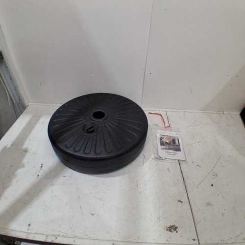 JEARY WATER FILLED PATIO UMBRELLA STAND - 81.5LBS MAX - BLACK (MODEL: A091-004-001-044) image 2