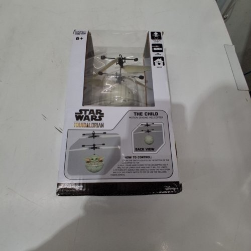 STAR WARS THE CHILD MOTION SENSING HELICOPTER - AGES 6+, 4.5" - BEIGE/GREEN (MODEL : 36270) image 3