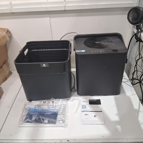 MIDEA CUBE 50 PINT SMART WIFI DEHUMIDIFIER - BLACK - (MAD20S1QWT) image 6