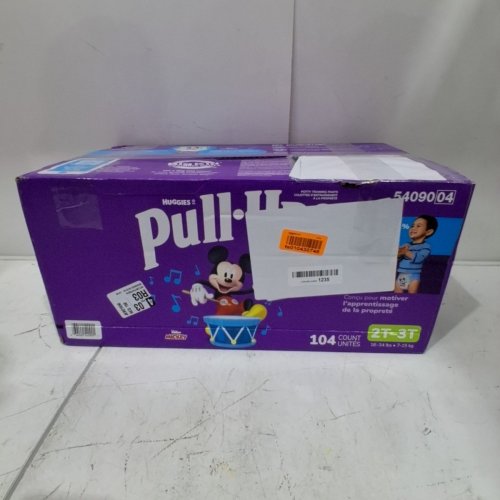 104PK HUGGIES PULL UPS BOYS POTTY TRAINING UNDERWEAR - 2T/3T - MICKEY MOUSE image 3