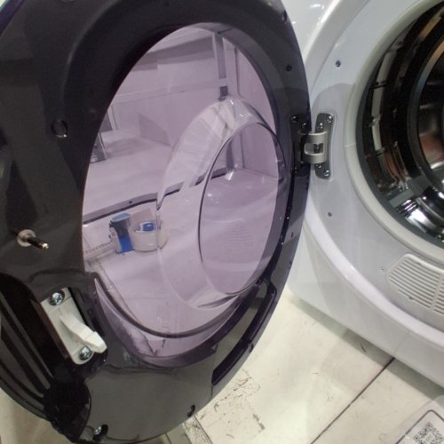 BLACK AND DECKER COMPACT CLOTHES DRYER - 1.5 CU. FT.; 120 V; 850W; 23.8" X 19.5" X 16.1" - LIGHT GRAY (MODEL: BCED15) image 5