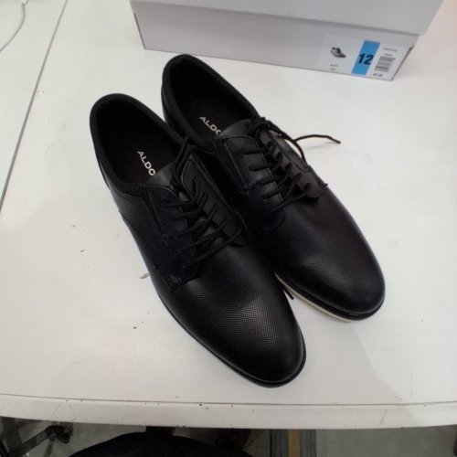 MENS ALDO CASUAL HYBRID DRESS SHOE - SIZE 12 - BLACK (STYLE: 1988328) image 3