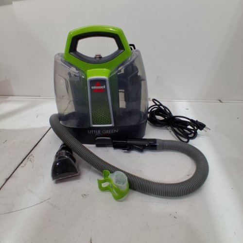 BISSELL SPOTCLEAN PROHEAT 3-IN-1 PREMIER CARPET/UPHOLSTERY CLEANER - GREEN/GREY (MODEL: 2513B) image 3