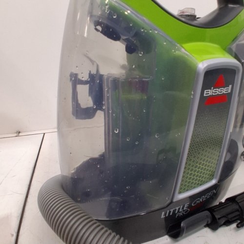 BISSELL SPOTCLEAN PROHEAT 3-IN-1 PREMIER CARPET/UPHOLSTERY CLEANER - GREEN/GREY (MODEL: 2513B) image 4