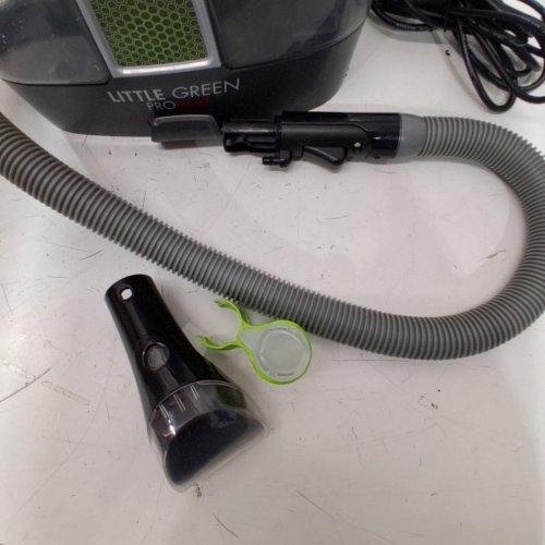BISSELL SPOTCLEAN PROHEAT 3-IN-1 PREMIER CARPET/UPHOLSTERY CLEANER - GREEN/GREY (MODEL: 2513B) image 5