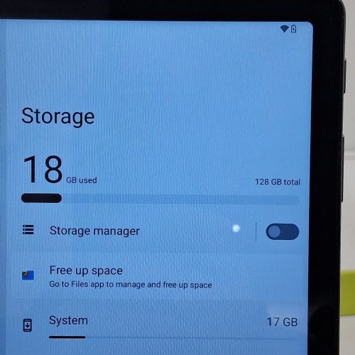 ONN. 11" TABLET PRO ANDROID TABLET - 128GB STORAGE, 4GB RAM, ANDROID 13 - UP TO 16 HOURS BATTERY LIFE - GREY (MODEL: 100110027) image 5