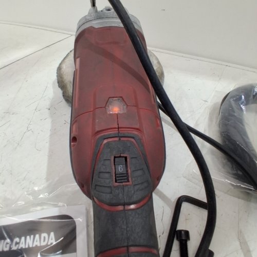 KING CANADA VARIABLE SPEED CORDED ELECTRIC POLISHER/SANDER KIT - 7" / 3000RPM - RED (MODEL: 8369N image 2
