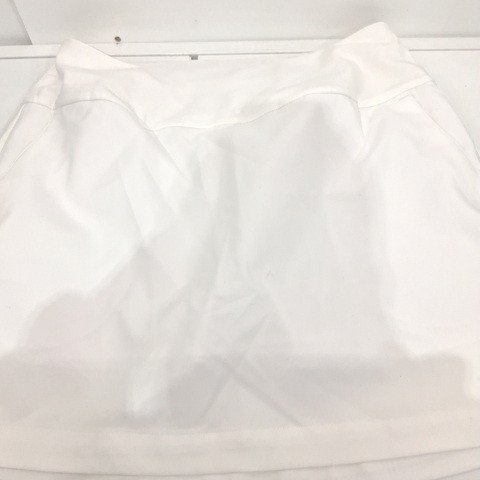 WOMEN'S ADIDAS ULTIMATE GOLF SOLID SKORT - SMALL - WHITE (STYLE:1968254) image 2