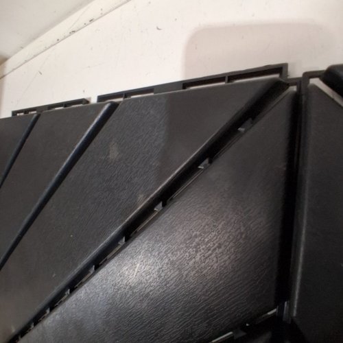 36PK SUNALLY DIAGONAL INTERLOCKING DECK TILES - 12" X 12" - DARK GRAY (MODEL: CA-SN-36PDTXW-DG) image 4