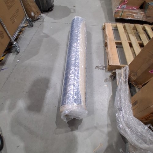 WG & P FOUNDATION BED IN A BOX SPRING MATTRESS - QUEEN - 8" (SEE NOTES ABOUT thickness) - NAVY/GOLD image 2