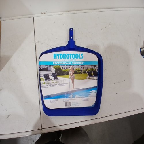 SWIMLINE HYDROTOOLS PREMIUM ALUMINUM STANDARD SWIMMING POOL LEAF SKIMMER - BLUE (MODEL 8039) image 3