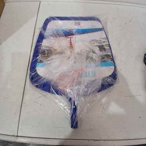 SWIMLINE HYDROTOOLS PREMIUM ALUMINUM STANDARD SWIMMING POOL LEAF SKIMMER - BLUE (MODEL 8039) image 5