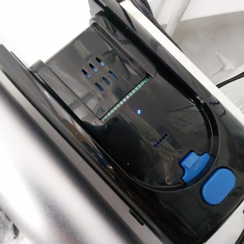 8-IN-1 LIGHTWEIGHT CORDLESS VACUUM CLEANER FOR HOME WITH LED DISPLAY & 3 SUCTION MODES FOR HARD FLOOR, CARPET, & PET HAIR - 350W - BLACK/RED (MODEL: A27) image 2